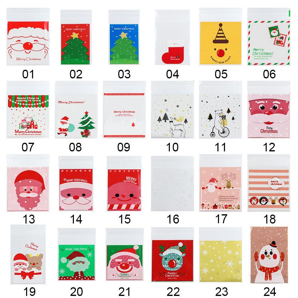 LEISURE Set 50 Túi Đựng Bánh Kẹo Trong Suốt