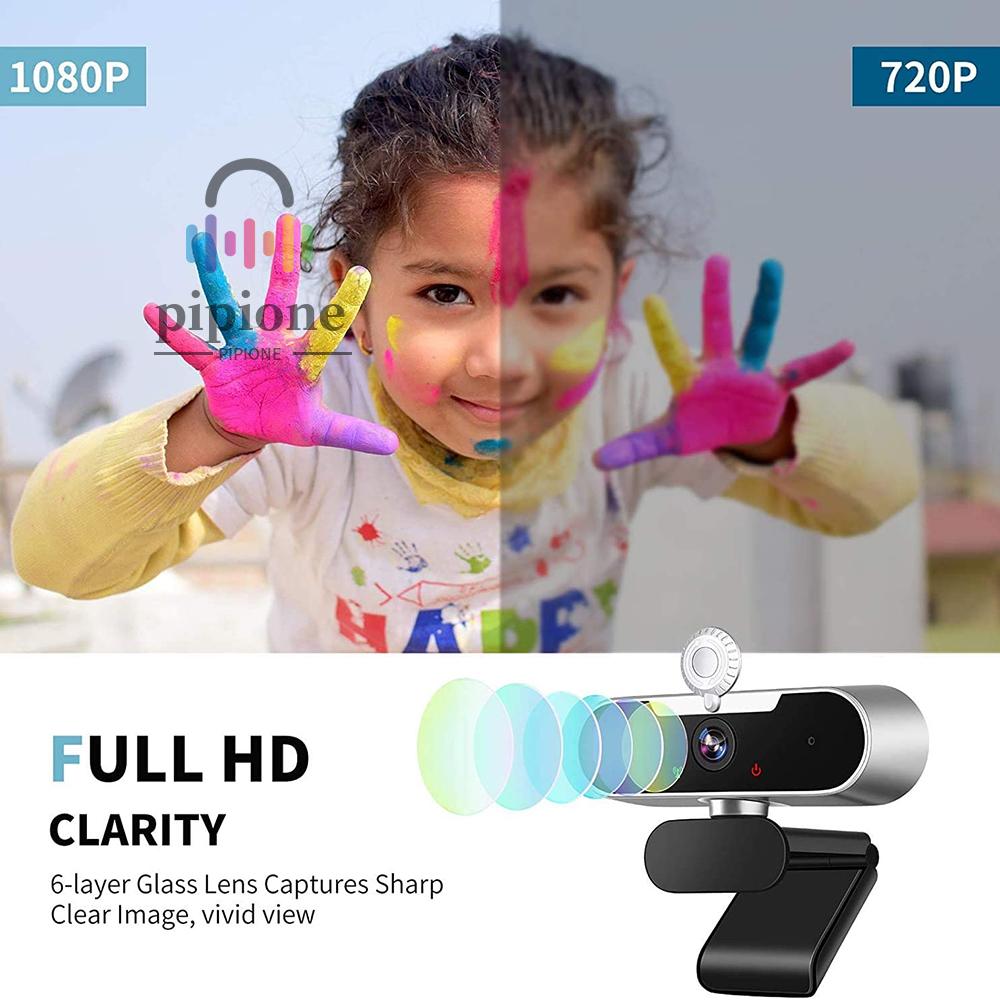 Webcam Hd 1080p 110 ° Gắn Kèm Micro Tiện Dụng | BigBuy360 - bigbuy360.vn