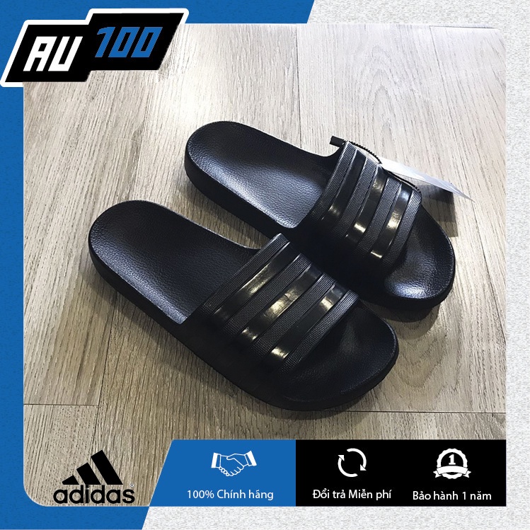 Dép Nam Quai Ngang Adidas Đúc Nguyên Khối Chống Nước, Chống Trơn Trượt Chuẩn Xịn Full Box