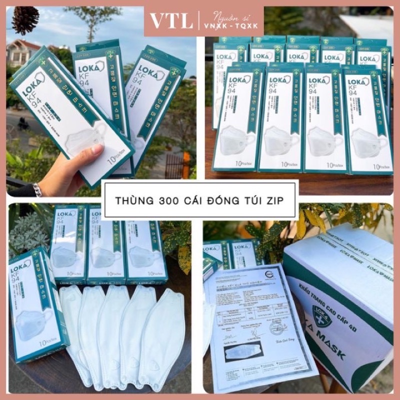 1 thùng khẩu trang Loka KF94