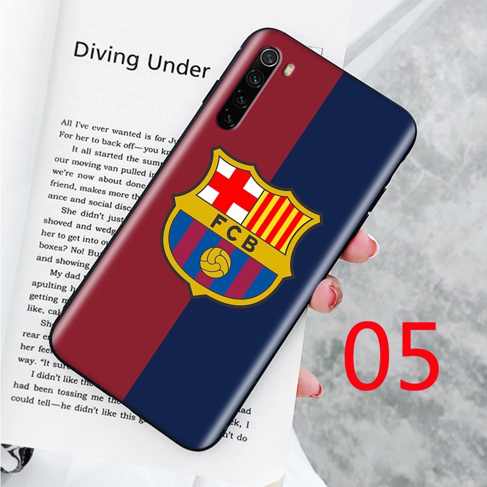 Ốp Lưng Mềm In Hình Đội Bóng Barcelona Cho Xiaomi Redmi Note 6 7 8 Pro