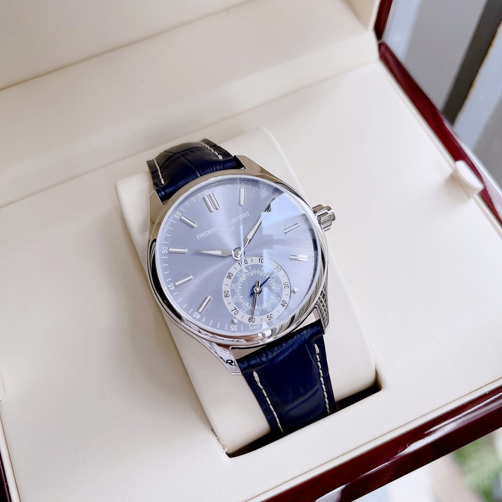 Đồng hồ nam chính hãng Frederique Constant Geneve Horological Smartwatch Classics FC-285LNS5B6 - Máy pin - Kính Sapphire