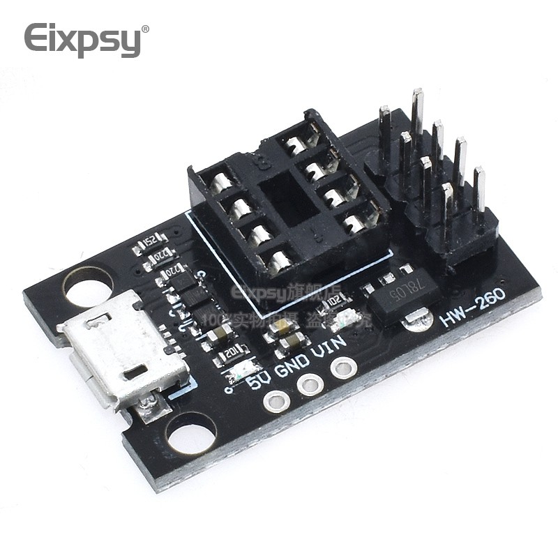 Bảng Mạch Lập Trình Cho Attiny13A / Attiny25 Attiny45 / Attiny85