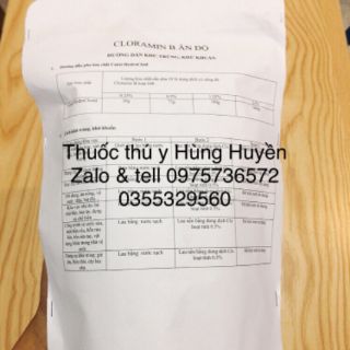 (xả kho) Bột khử trùng, kháng khuẩn Cloramin B (túi 1kg)