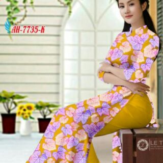 Vải áo dài 3d