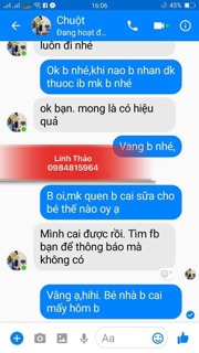 Thuốc cai sữa bằng mẹo