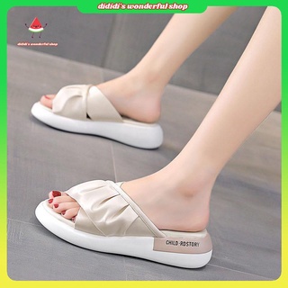 Dép sandal đế dày quai chéo thời trang mùa hè cho học sinh
