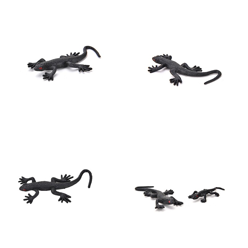 Bộ 2 đồ chơi hình thằn lằn bằng nhựa sống động vui nhộn
