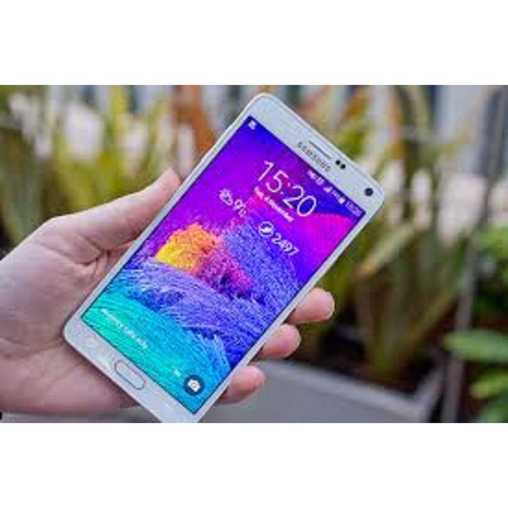 điện thoại Samsung Note 4 2sim mới Chính hãng - Chơi Game nặng mượt (màu trắng)