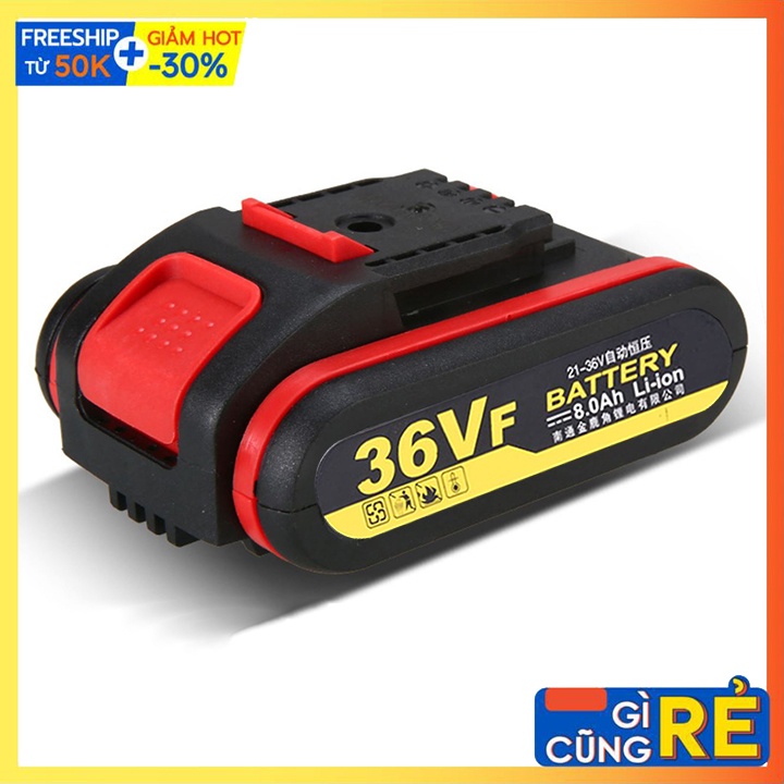 Pin sạc máy khoan pin 36v Gồm 5 Cell