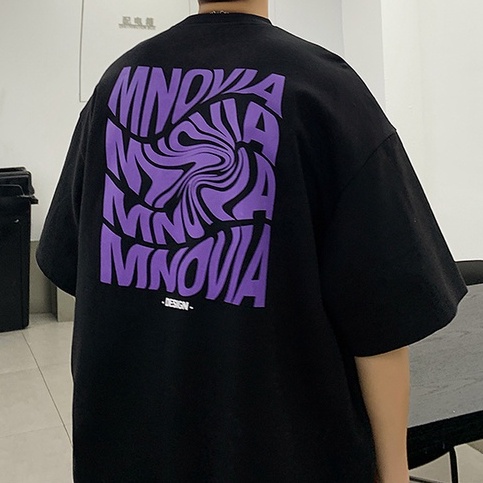 Áo thun form rộng unisex MNOVIAEAB GODMOTHER