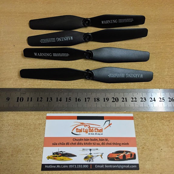 Bộ cánh quạt 4 cái chính hãng Syma dành cho máy bay X5HW
