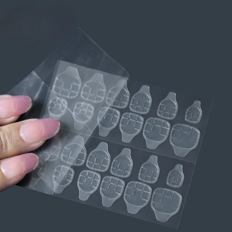 Set keo dán móng giả tạm thời bằng silicon