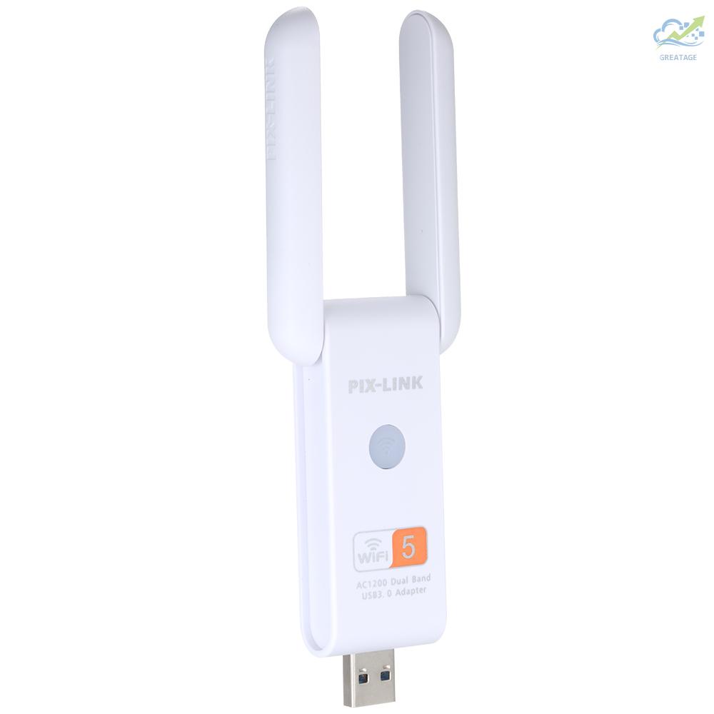Mới Usb Wifi 2.4g (Up To 300mbps) & 5g (Up Sang 866mbps) / 2 Ăng Ten Cao Cấp | BigBuy360 - bigbuy360.vn