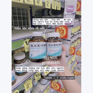 Viên uống bổ mắt Blackmores Macu-Vision 150 viên Úc,đủ bill