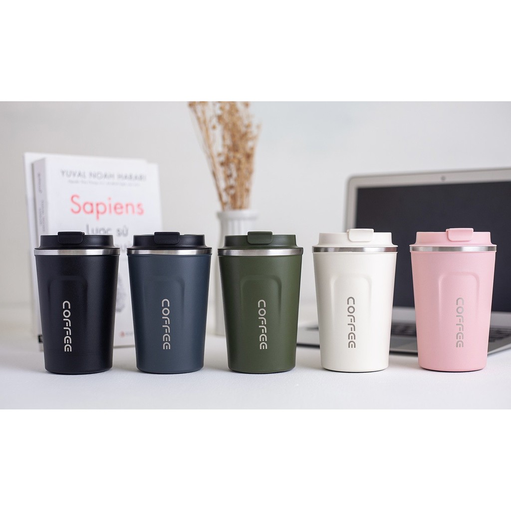 [QUÀ TẶNG 0Đ] Ly Giữ Nhiệt Hàn Quốc Inox 304 Coffee Cao Cấp, Bình Giữ Nhiệt Cafe 4-10H Bảo Hành 6 tháng - LOCKNLOCKHOME