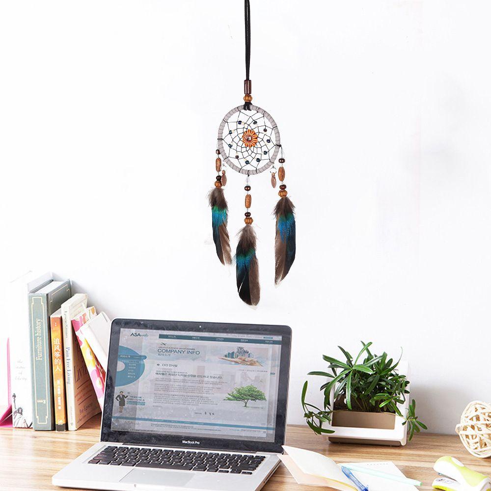 1 Chuông Gió Dreamcatcher Bằng Nhựa PC Treo Trang Trí Xe Hơi