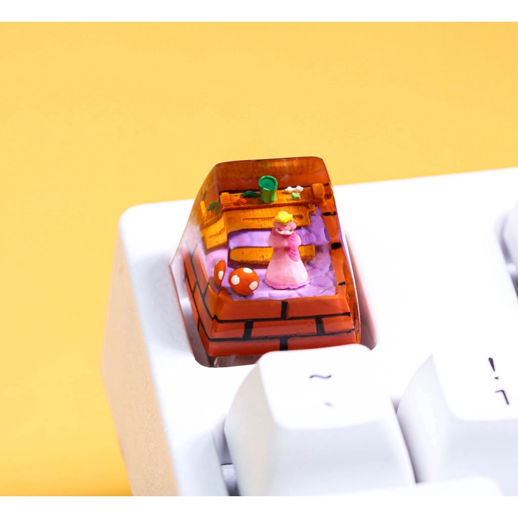 Keycap lẻ Super Mario, keycap SA profile, keycap artisan giá rẻ