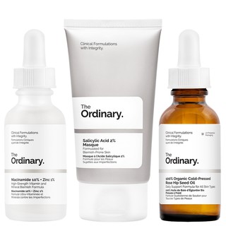 BỘ SẢN PHẨM CHO DA MỤN, CẢI THIỆN NHƯỢC ĐIỂM DA CỦA THE ORDINARY