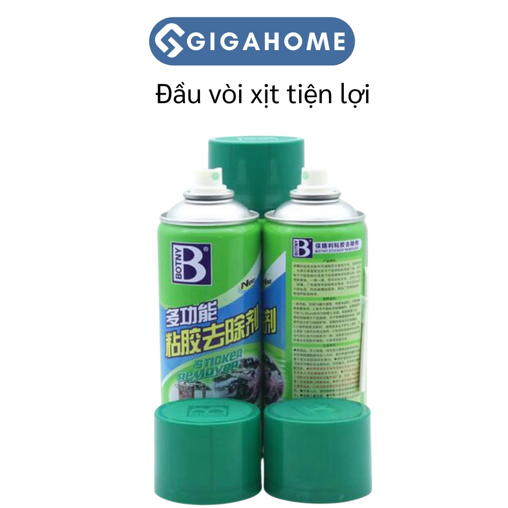 Chai Xịt Tẩy Keo Băng Dính Đa Năng GIGAHOME 450ml 8330