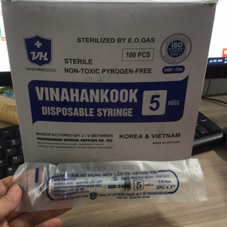 Bơm tiêm 5ml vinahankook