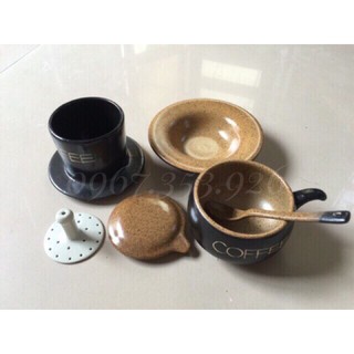 [Bát Tràng] Phin Pha Cafe-Tách Coffee Sang Trọng