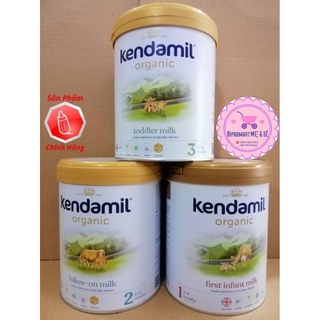 Sữa bột kendamil organic số 1,2,3 800g