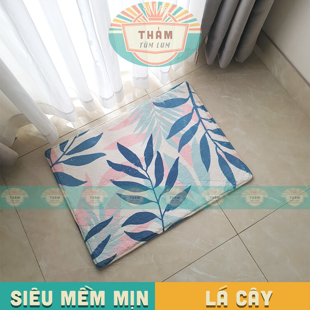 [CAO CÂP] THẢM nhà tắm THẢM chùi chân trang trí phòng cửa ra vào chống trơn trượt style Nhã Nhặn sang trọng - TLCMT 2