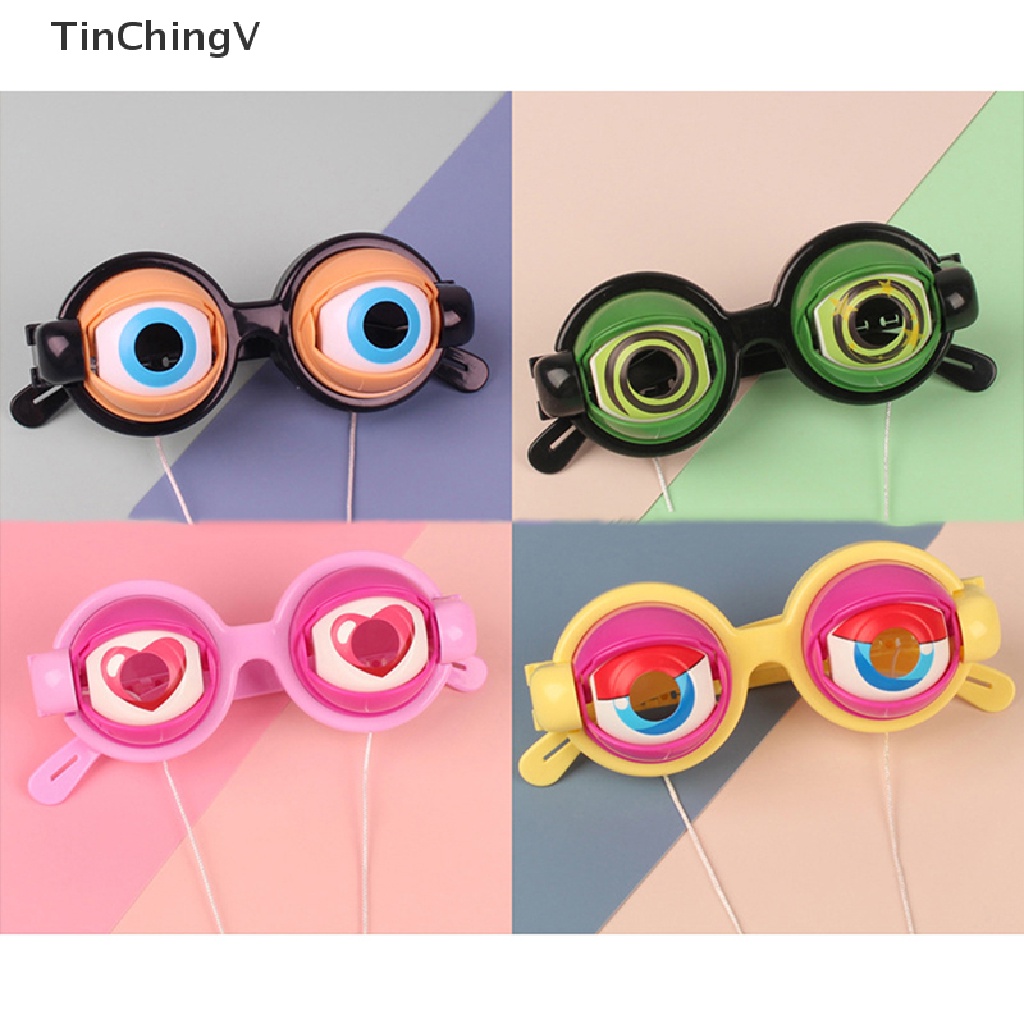 Mắt Kính Hình Đôi Mắt Điên Vui Nhộn Sáng Tạo Cho Bé