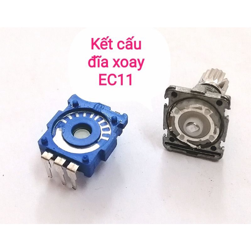 Núm xoay encoder 360 độ EC11 Biến trở số vô cấp 3 chân loại cao cấp