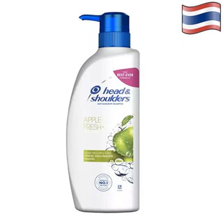 Dầu gội Head Shoulder Thailand Sạch gàu hương Táo thơm mát chai 370ml