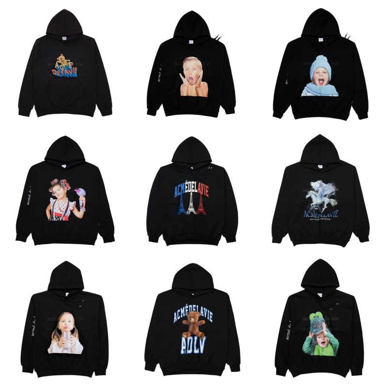 [Nỉ bông cao cấp] Áo hoodie ADLV nam nữ in hình link 3