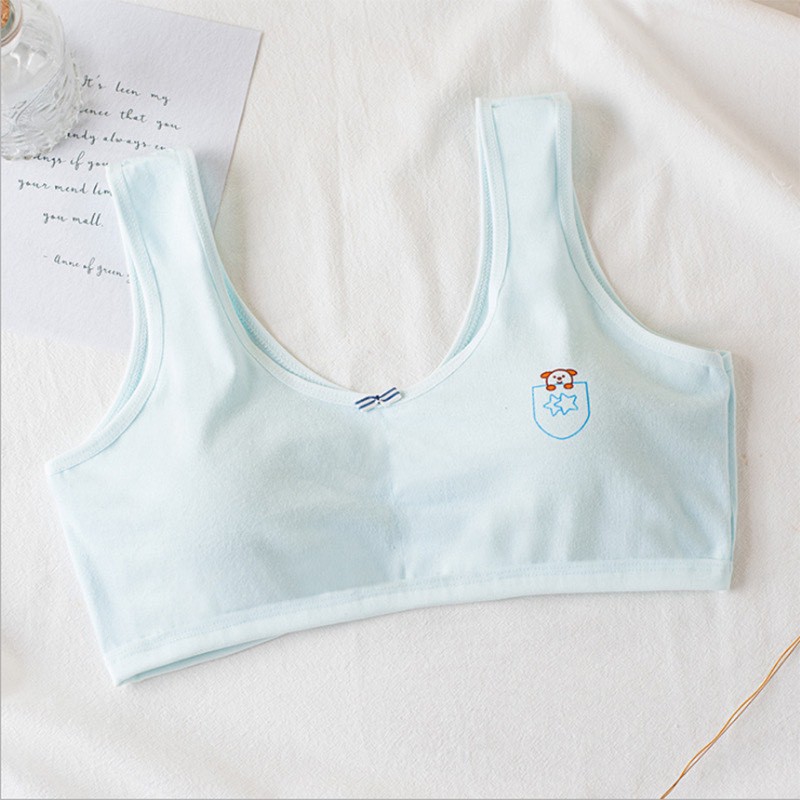 Áo Bra Học Sinh Chất Cotton Có Size