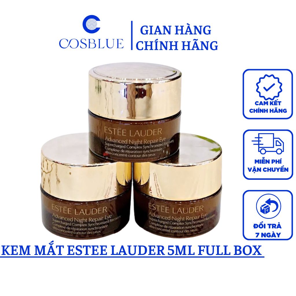 Kem Mắt ESTEE LAUDER 5ml Chính Hãng Kem Dưỡng Mắt Giảm Thâm Quầng Nếp Nhăn Bọng Mắt Tái Tạo Phục Hồi Da Vùng Mắt