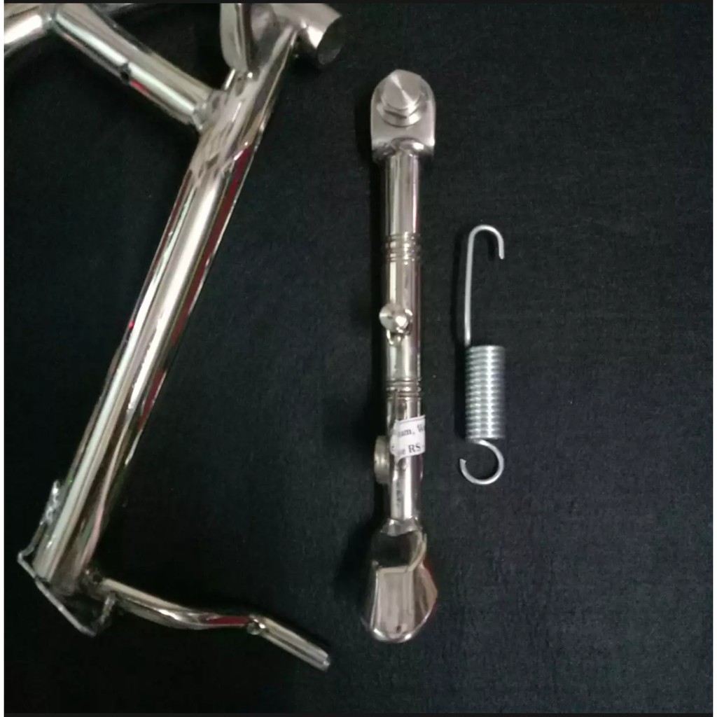 Bộ chống đứng và chống nghiêng Inox xe dream cao