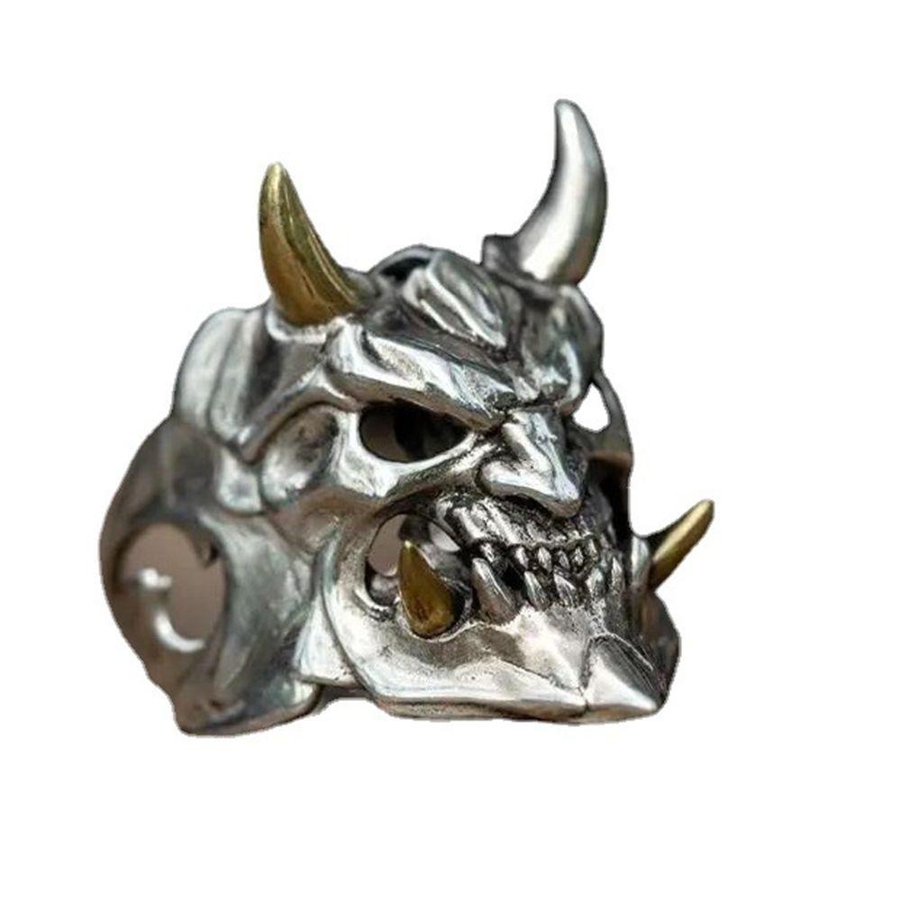 Nhẫn Hình Bộ Xương Phong Cách Gothic Cổ Điển Cho Nam