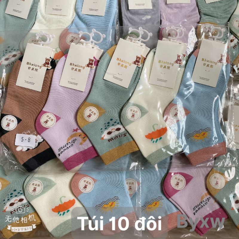 10 đôi tất cho bé