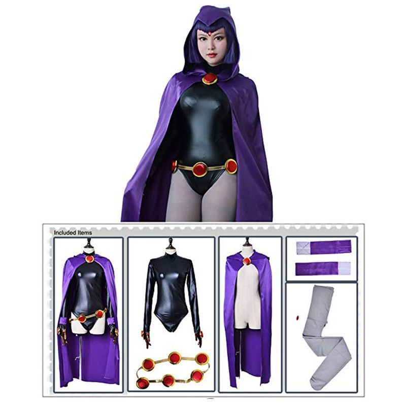 Áo liền quần Cosplay Nhân Vật Siêu Anh Hùng Titan Raven