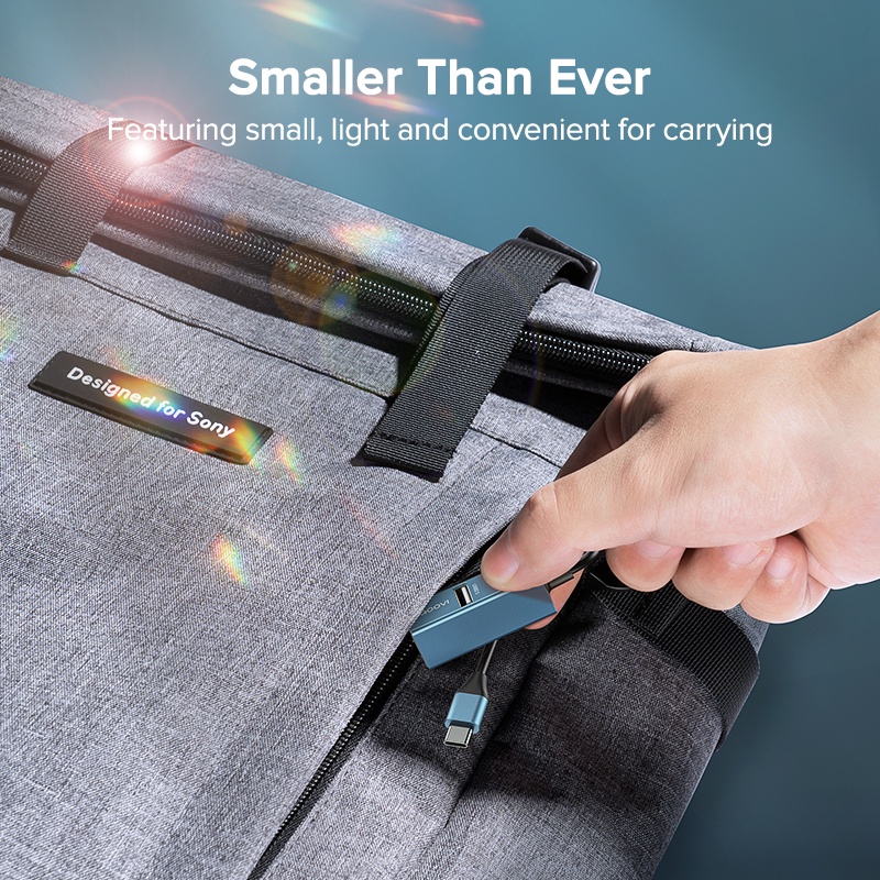 Hub QOOVI chia 4 cổng USB Type C sang USB 3.0