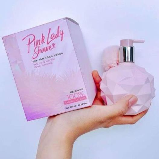 [CHÍNH HÃNG] SỮA TẮM XÔNG TRẮNG PINK LADY 300ML