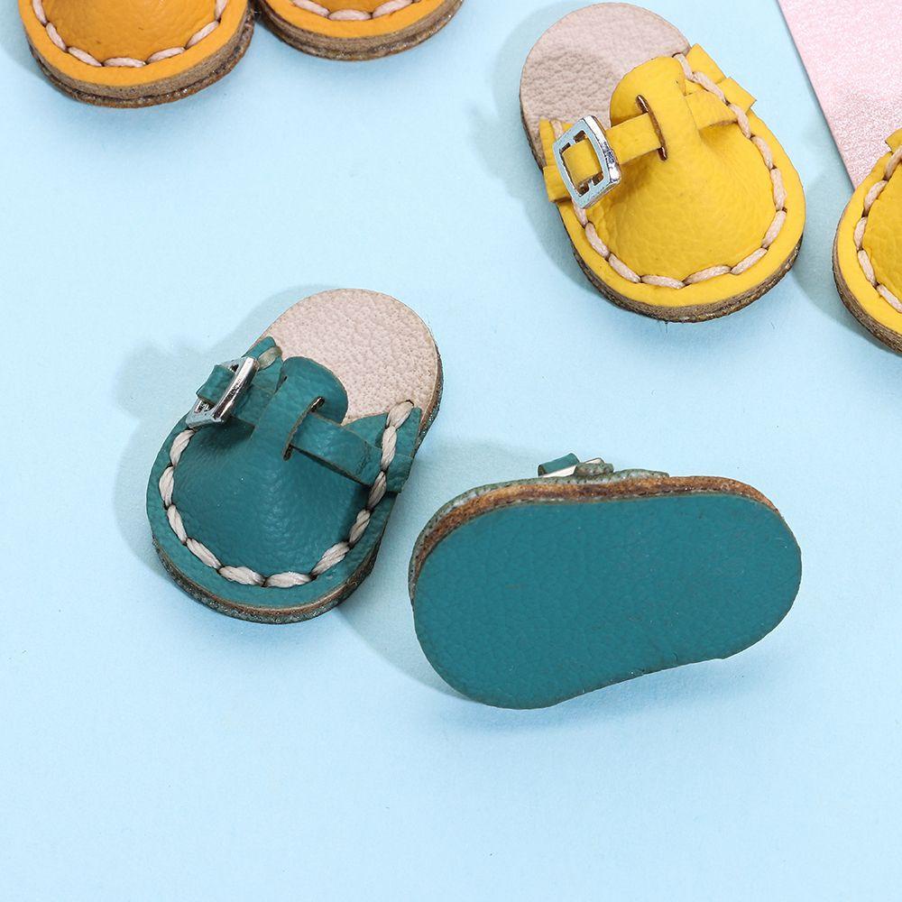 Giày Búp Bê LAYOR1 Bằng Da Bò Handmade Dành Cho Búp Bê obitsu11GSCbody9OB11