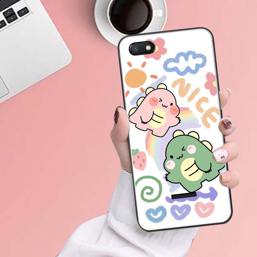 Ốp lưng Xiaomi REDMI 6A in hình khủng long , gấu nâu xinh xắn, siêu cute  mà còn vô cùng RẺ -ĐẸP