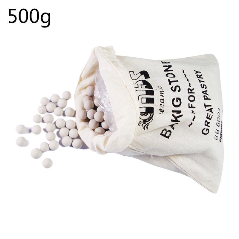 Túi 500g Hạt Đậu Bằng Đá Chịu Nhiệt Độ Cao Kèm Túi Đựng Tiện Dụng