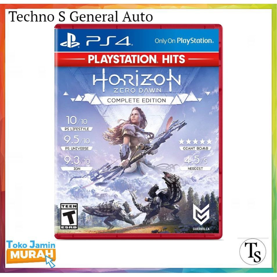 Máy Cassette CD chơi game PS4 horizon zero dawn phiên bản mới