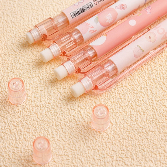 Bút chì kim bấm kèm ngòi Lizamo họa tiết hoạt hình cute dễ thương cho học sinh dân văn phòng BC187