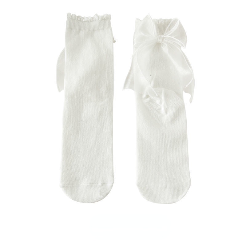 Vớ Công Chúa Phối Ren Đính Nơ Kiểu Lolita Dễ Thương Cho Bé Gái