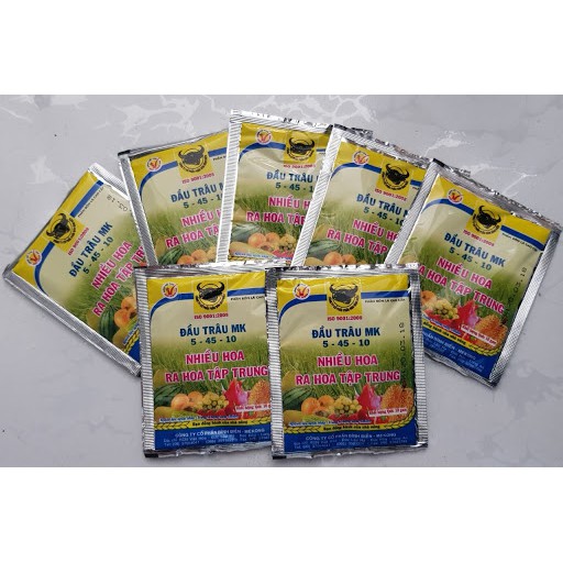 Phân bón Đầu Trâu 5-45-10 - Gói 10gr - Ra nhiều hoa