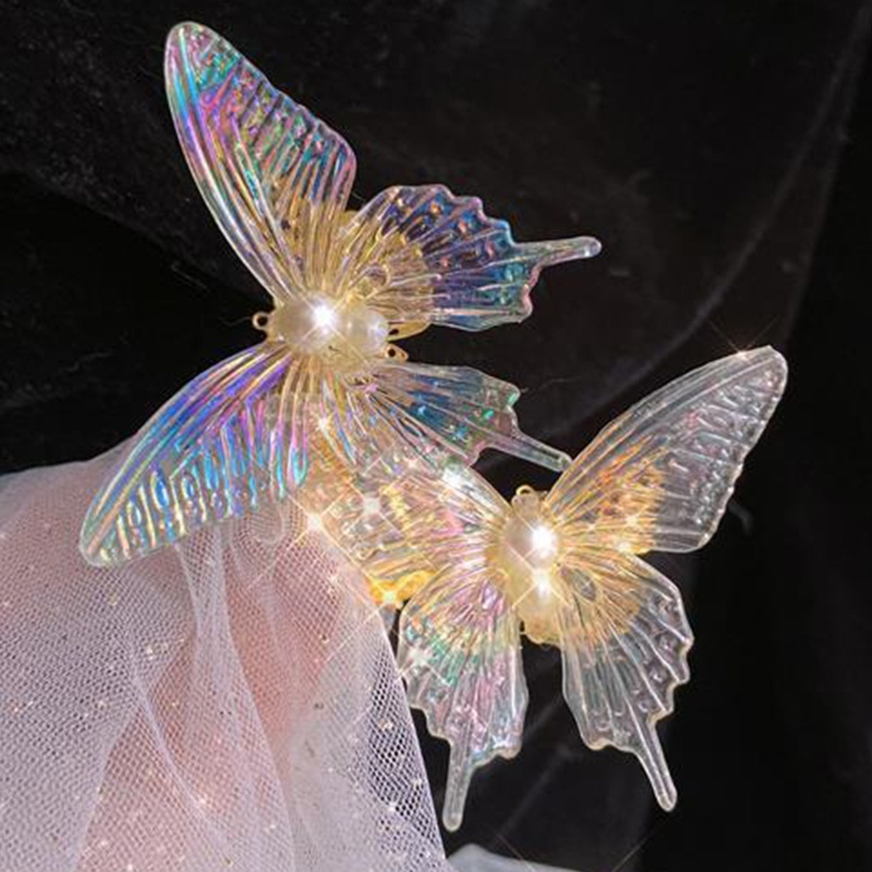 Kẹp Tóc Hình Bươm Bướm Phong Cách Lolita