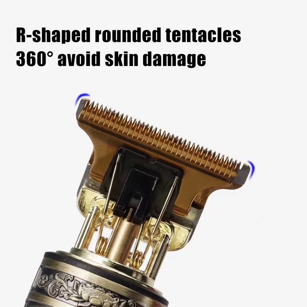 Máy cạo râu Cắt Tóc T9 Sạc USB Có Màn Hình LCD Chuyên Nghiệp Cho Nam