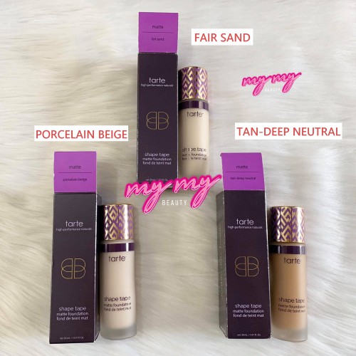 Tarte- Kem Nền Cho Da Dầu- Shape Tape Matte Foundation 30ml